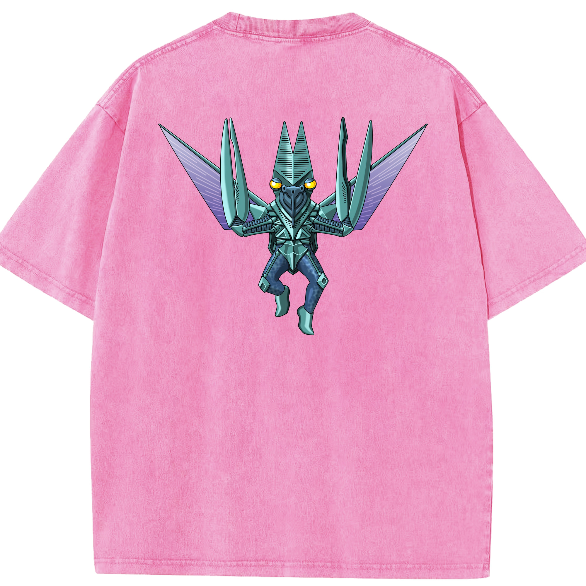 （画像用） ウルトラマン Ultraman 綿100% ヴィンテージ風 半袖Tシャツ（背面プリント）